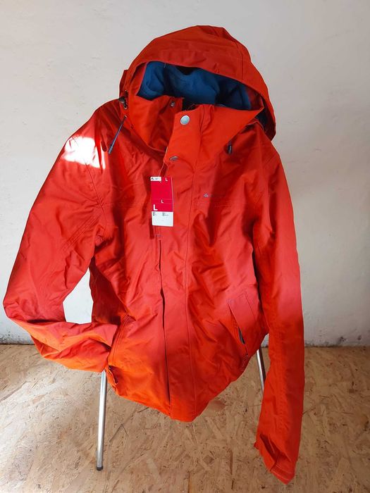 Decathlon Quechua L kurtka z polarem nowe, metki czerwona
