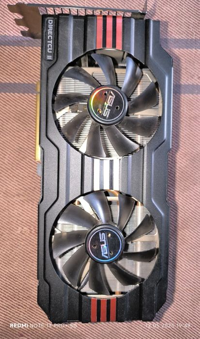 Видеокарта Asus 7970 под ремонт или на запчасти