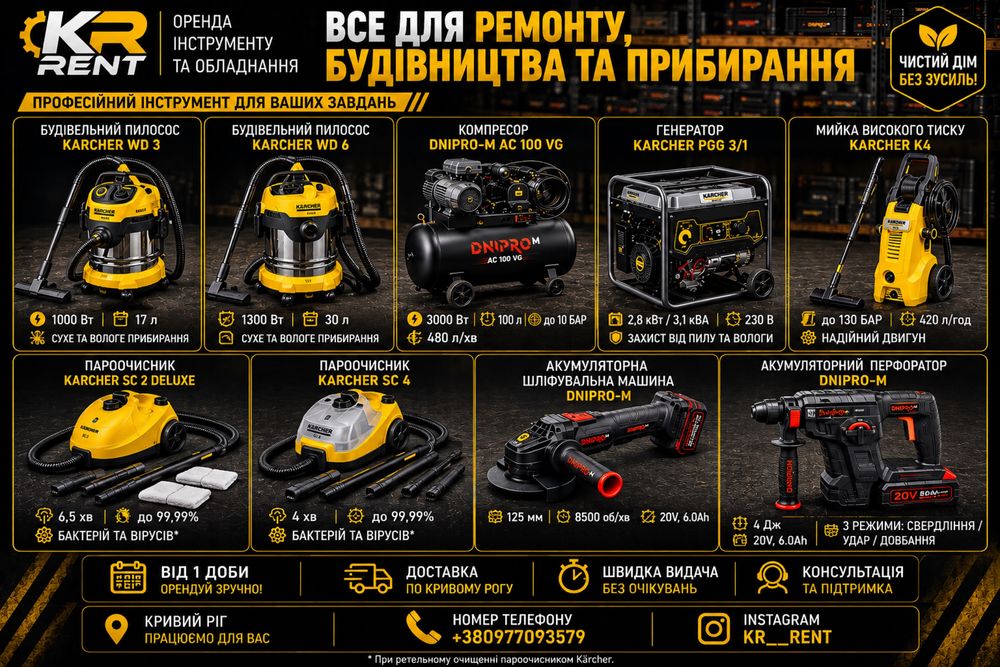 Оренда пароочисника KÄRCHER SC 2