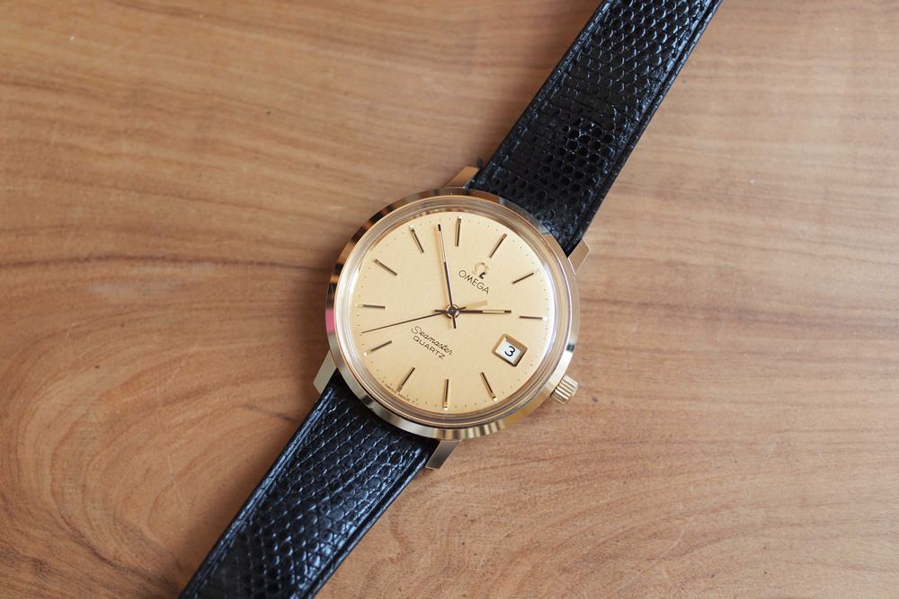 OMEGA Seamaster Gold Capped złoto + stal stan NOS jak nowy - 1978 rok