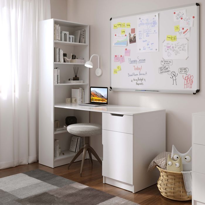 Стіл письмовий з надбудовою стелаж тумба шухляда полка