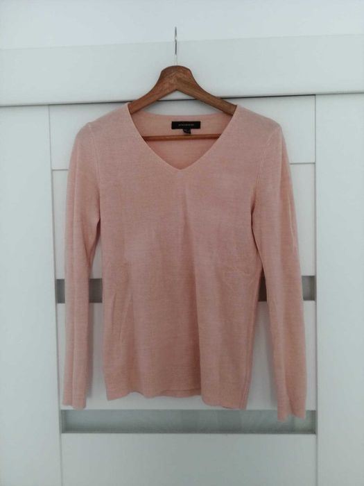 Sweter damski Atmosphere Jasny Pudrowy róż rozmiar 36 S
