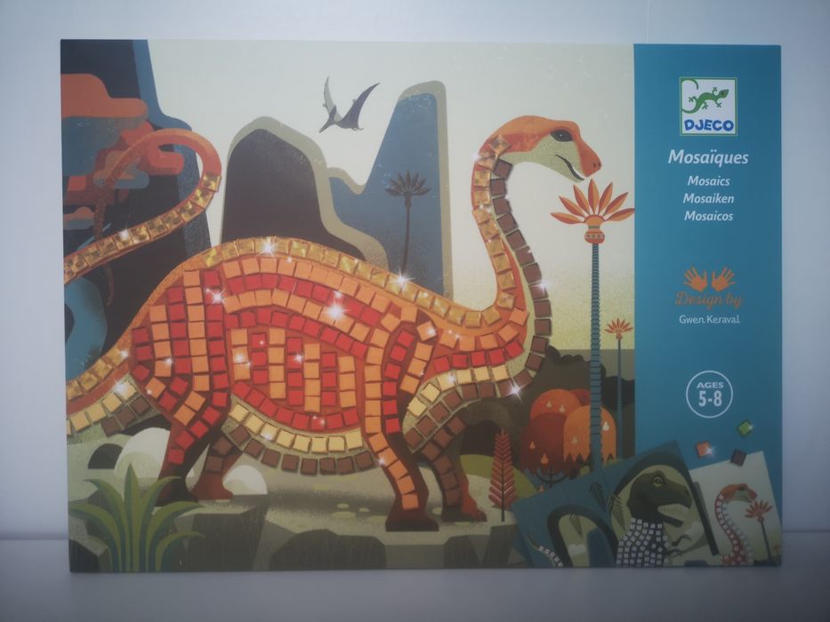 Djeco Mozaika Dinozaury
