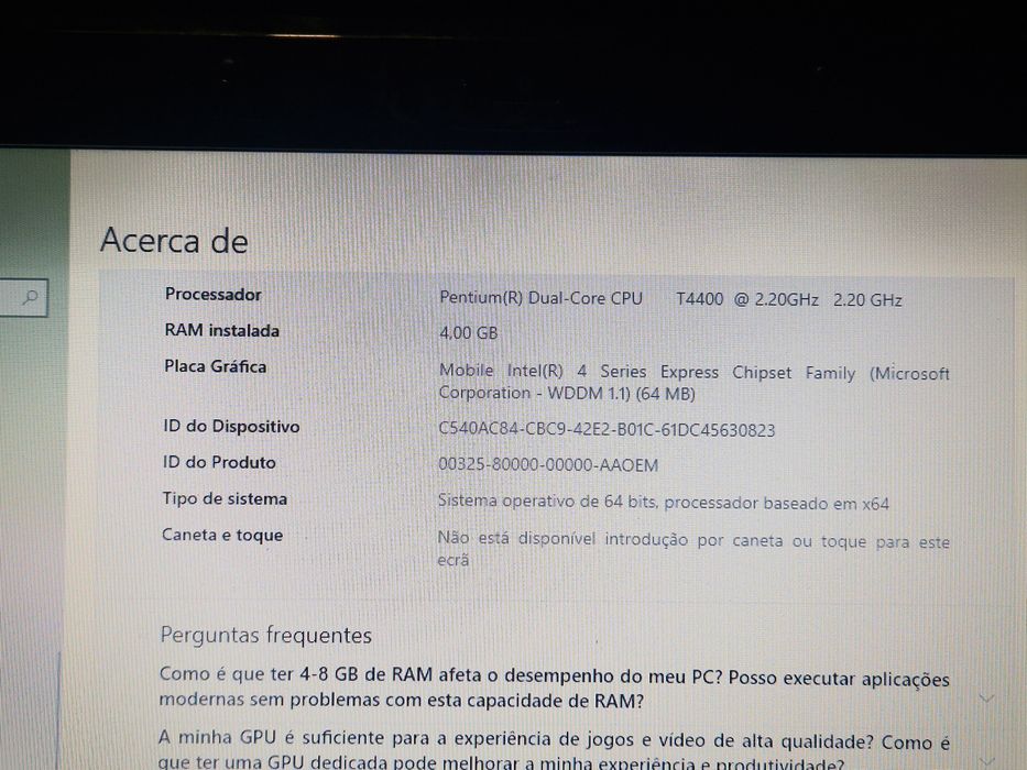 Computador portátil Asus K50IJ