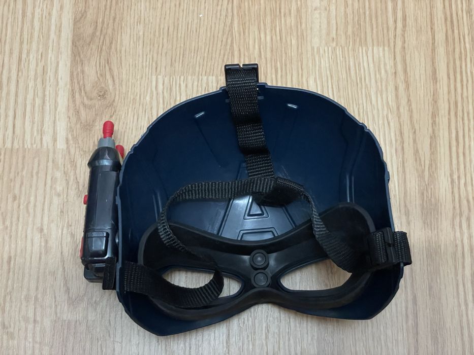 Conjunto Nerf Marvel Capitao America Mascara Escudo