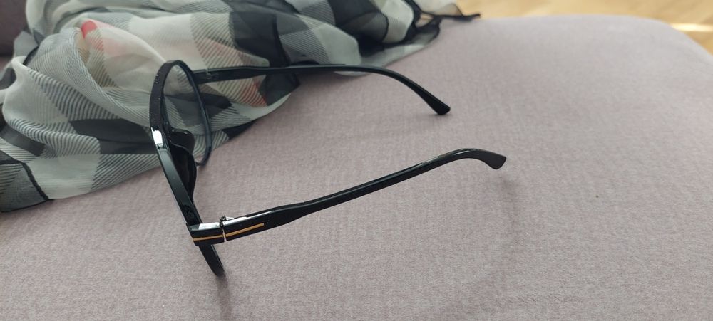Okulary oprawki czarne damskie