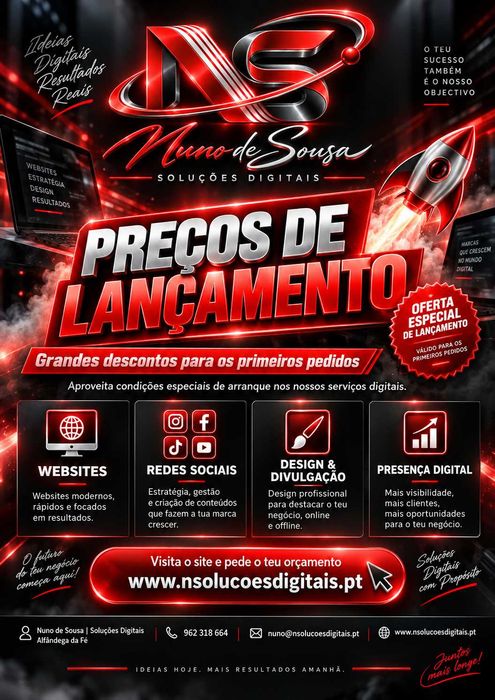 Websites, Redes Sociais e Design para Pequenos Negócios