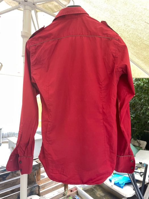 Camisa Zara Men vermelha