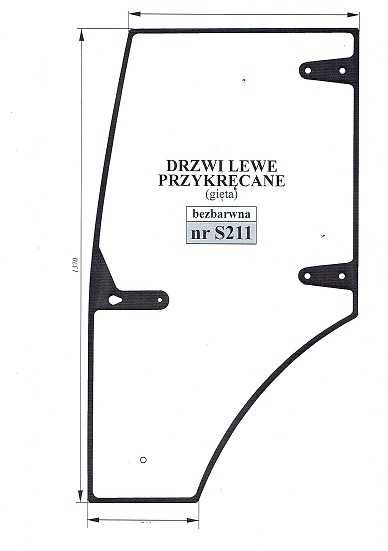 Farmer 5288,7258,8244,8288,9258,10288 drzwi lewe,prawe  S 211  S 212