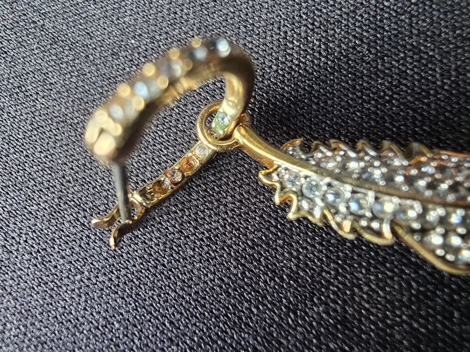 Сережки Swarovski Idyllia Feather, оригінал