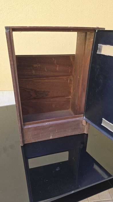 Caixa de Correio Madeira antiga Decorativo