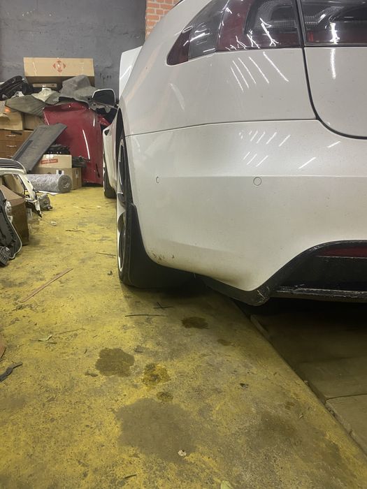 Брызговики тесла ms 2021- plaid