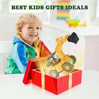 Kizeefun Koparka Ciężarówka Zabawki dla dzieci