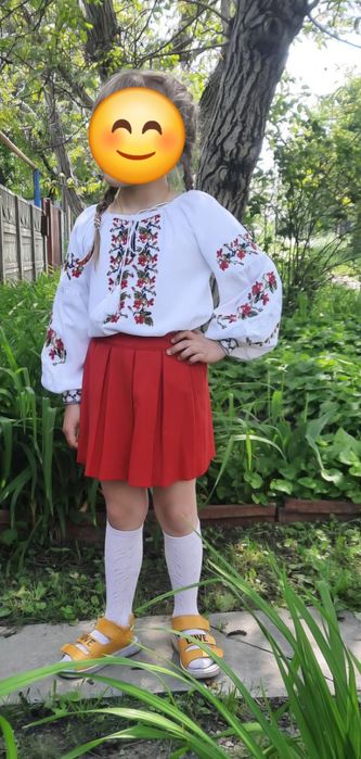 Вишиванка на дівчинку 7-9 років