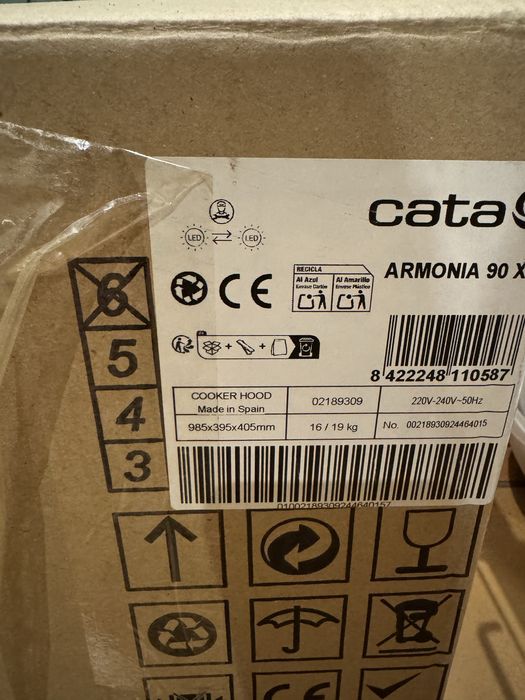 Exaustor novo (na caixa)
