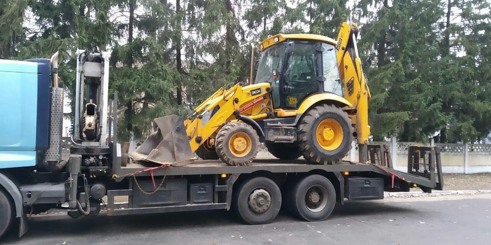 Услуги экскаватора - погрузчика JCB гидромолот уборка снега