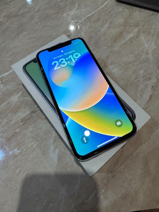 Телефон iPhone X 256gb white