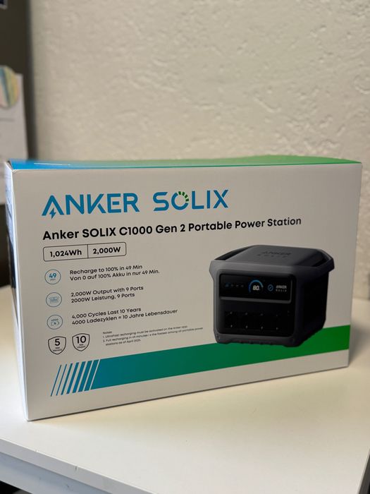 Anker SOLIX C1000 Gen2