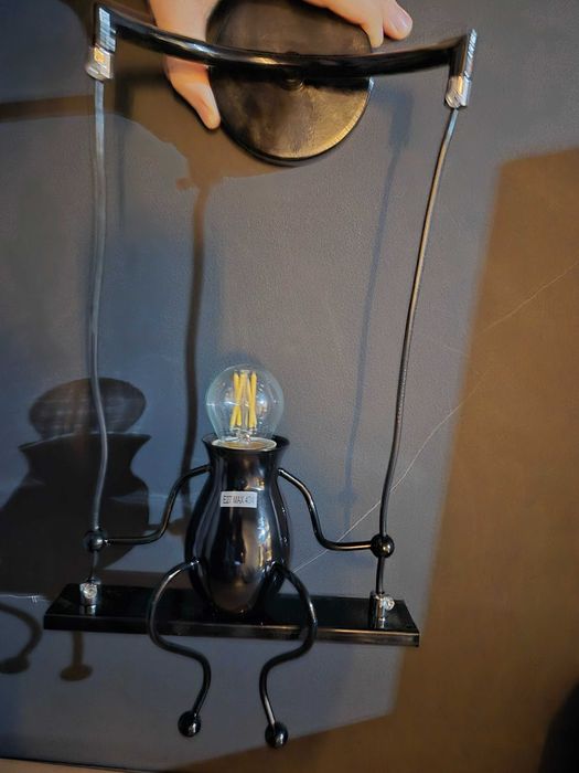 Kinkiet, lampa młodzieżowa loft / industrial / boho