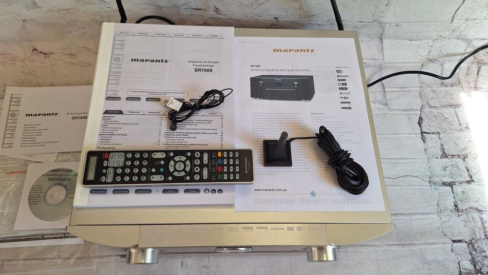 9.2 Marantz SR7009 165W Wi-Fi BT AirPlay Spotify DOlby Atmos radio usb