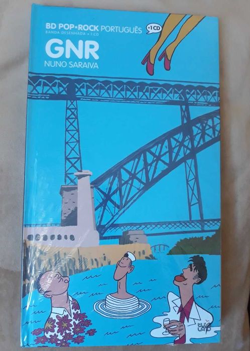 CD e BD pop rock português GNR Novo selado