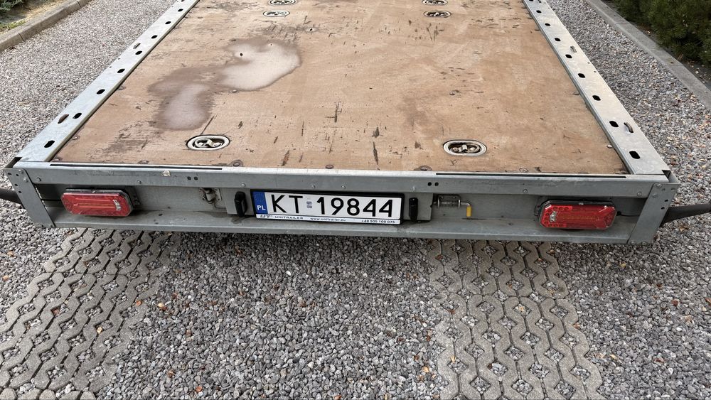 Przyczepa Temared 1500 dmc 2 quady utv