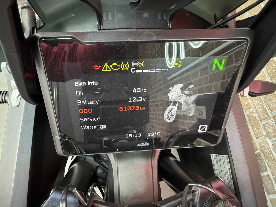 KTM 1290 Super Adventure S JUL 23 61 mil Kms