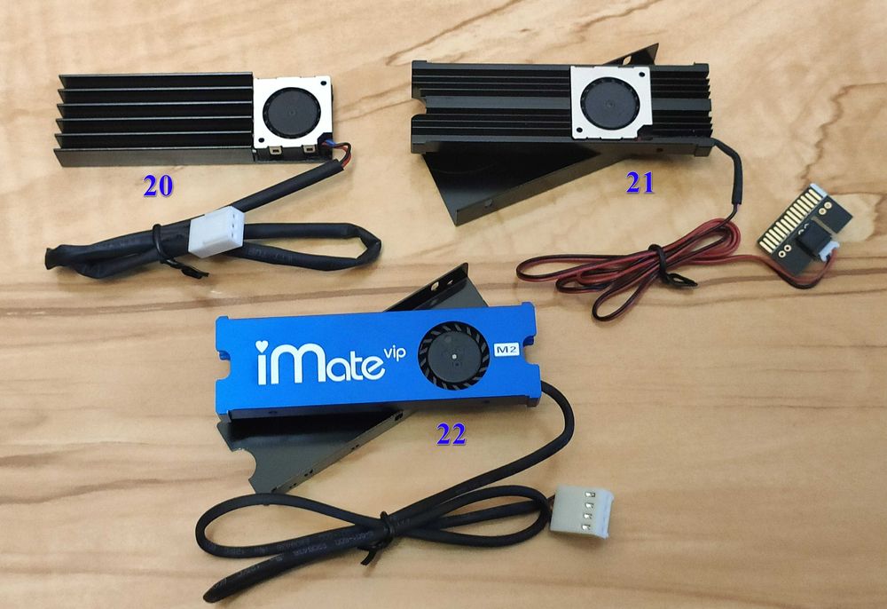 Радиатор для SSD диска mSATA, M.2 NGFF NVMe или M.2 NGFF SATA