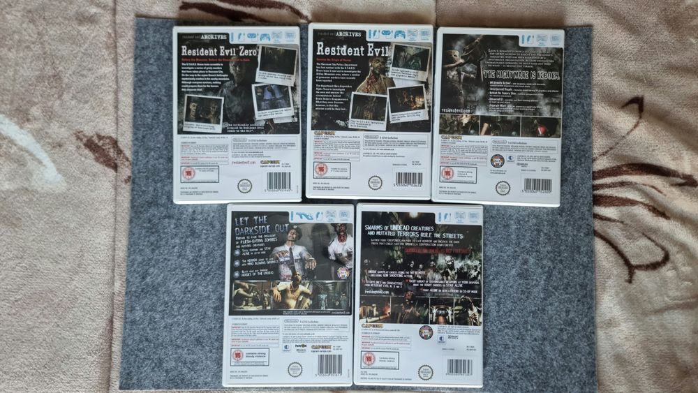 Resident Evil Nintendo Wii Coleção