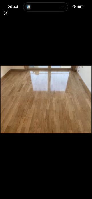Afagamentos, envernizamento chão em madeira. Flutuantes e Pinturas