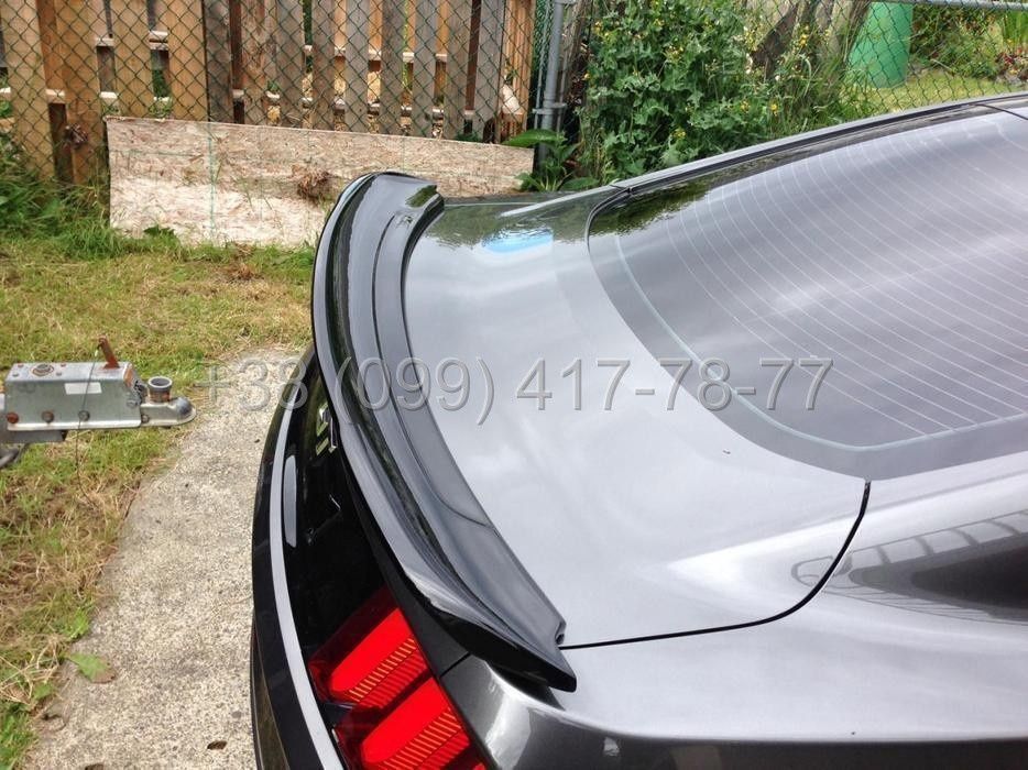 Спойлер GT350 на багажник Ford Mustang Форд Мустанг 2015-2022 пластик
