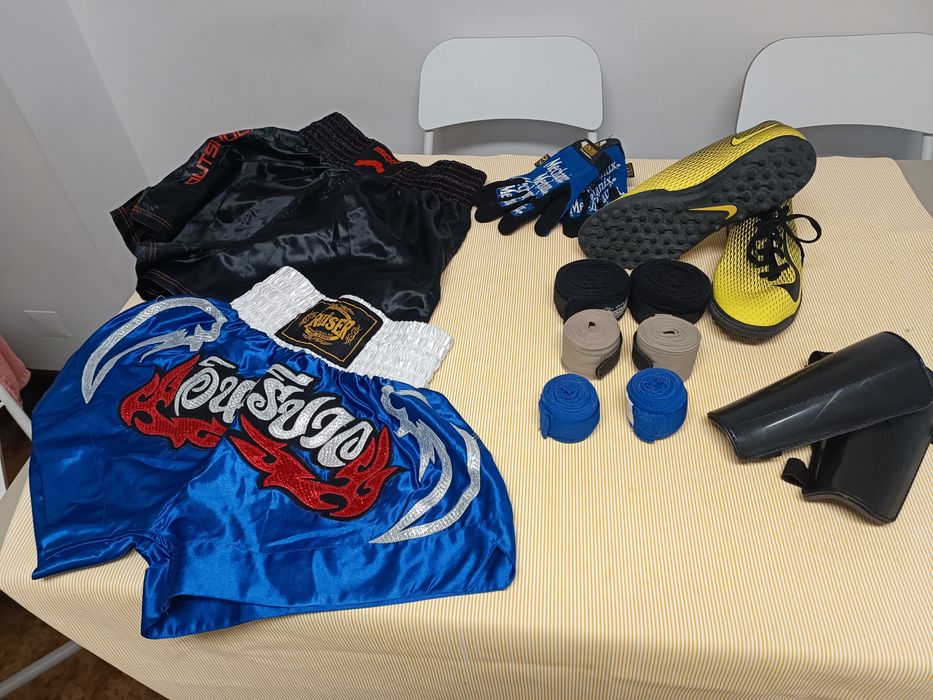 Material desportivo variado