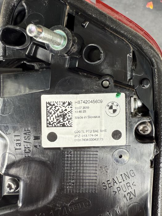 Ліхтар BMW 3 series G20