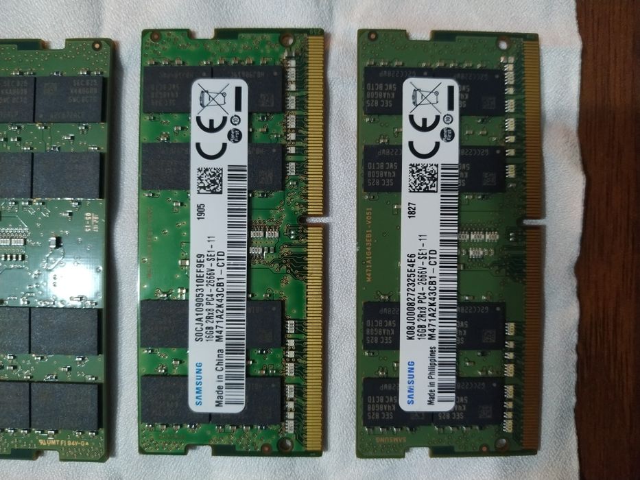 Samsung 16GB 2Rx8 PC4-2666V - SE1- 1164586219299074121