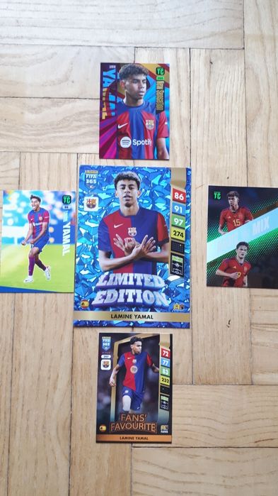 Karty fifa 365 euro top class  komplet Yamal