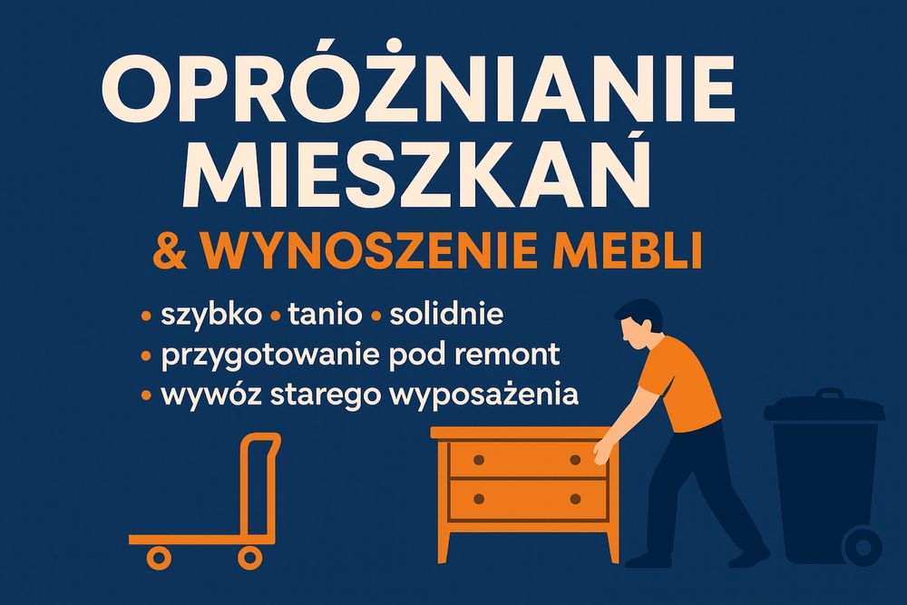 Opróżnianie mieszkań Malbork i okolice