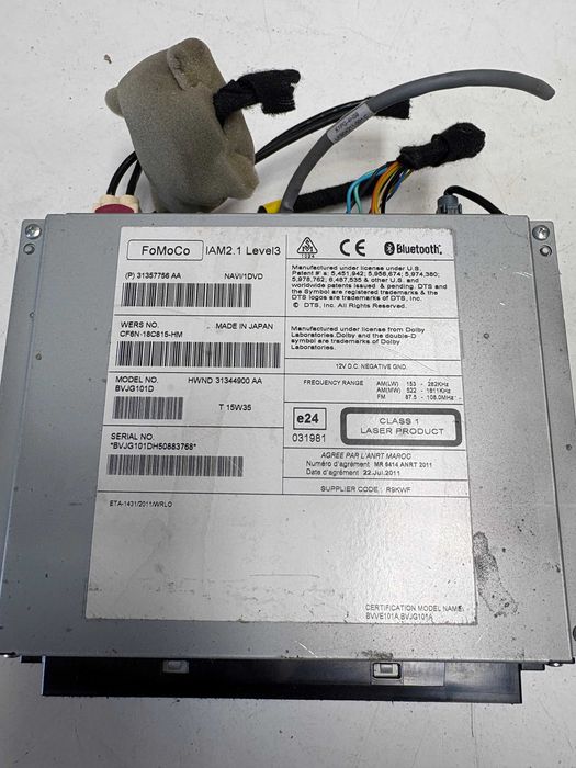 nawigacja / czytnik dvd range rover evoque