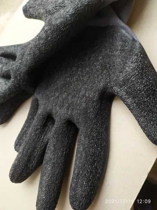 Перчатки прорезиненные