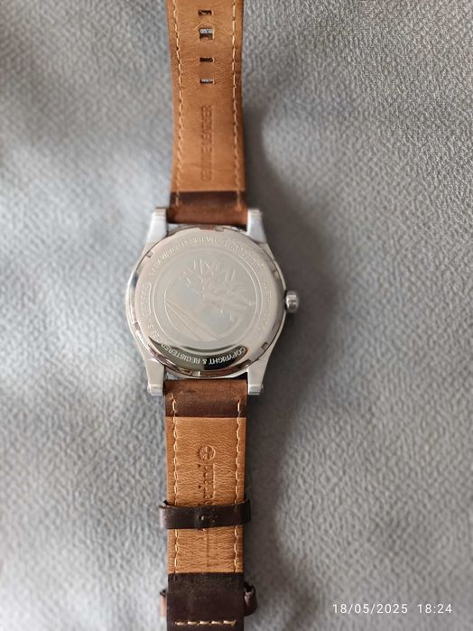 Relógio Timberland Prateado e Castanho