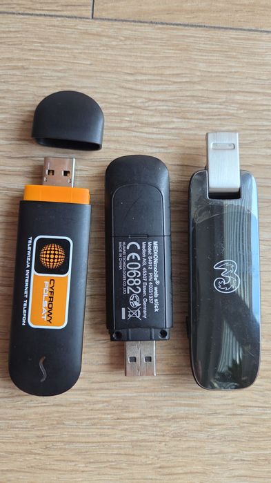 3szt Modemy internetowe Huawei , Medion