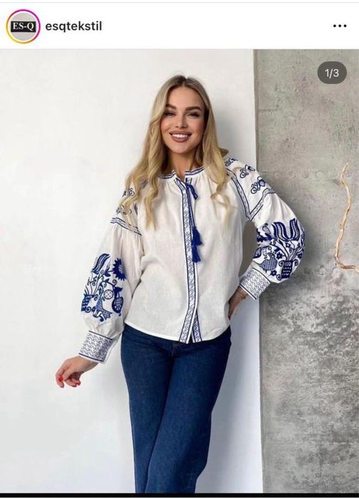 Жіночі вишиті сорочки блузи вишиванки національне вбрання