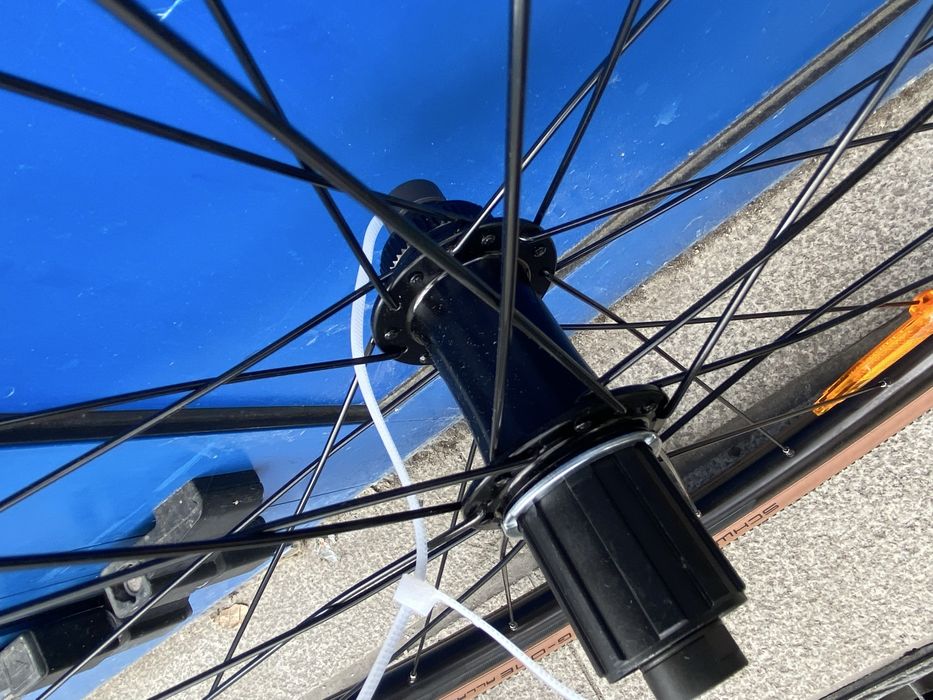 Komplet kót syncros + opony SCHWALBE G-One Allround