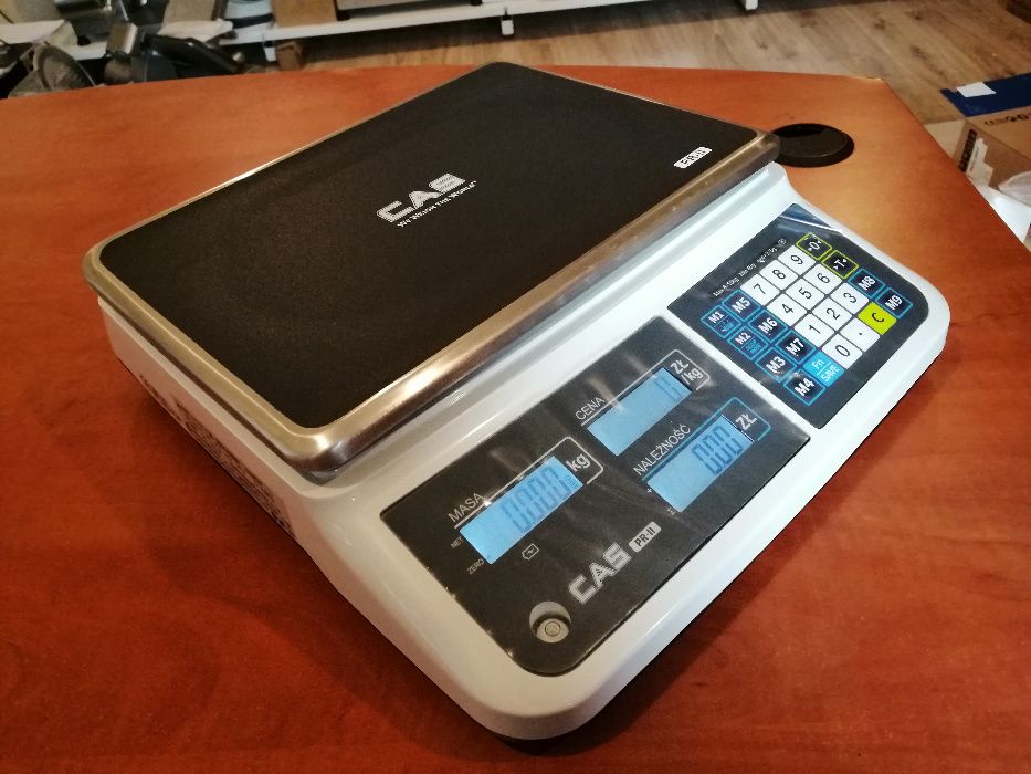 Waga elektroniczna sklepowa CAS PR-II 15B Nowa