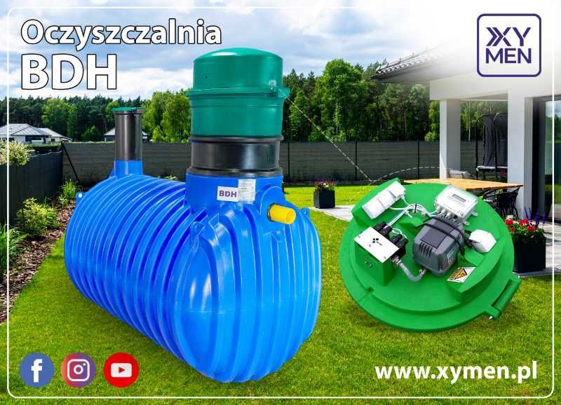 Przydomowa oczyszczalnia ścieków -  biologiczna BDH 6
