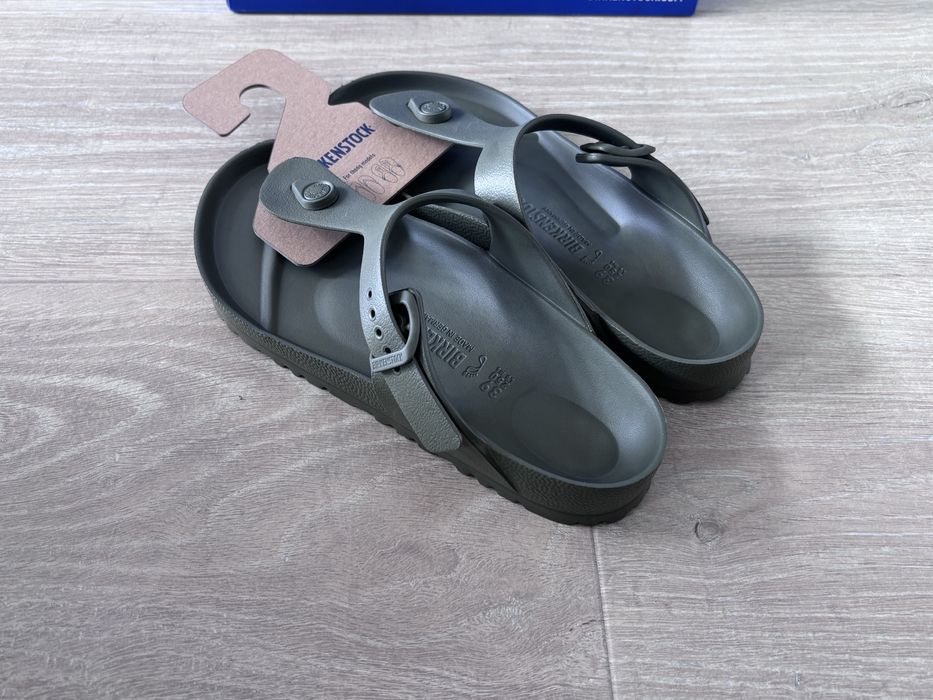 Japonki Birkenstock khaki pianka 39 NOWE
