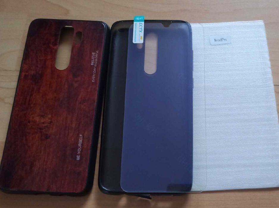 Xiaomi 8 Pro etui Case Glas 2szt  , + szkoło Anti Blue