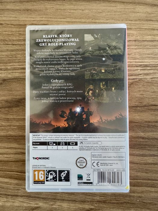 Gothic Classic na Nintendo Switch
