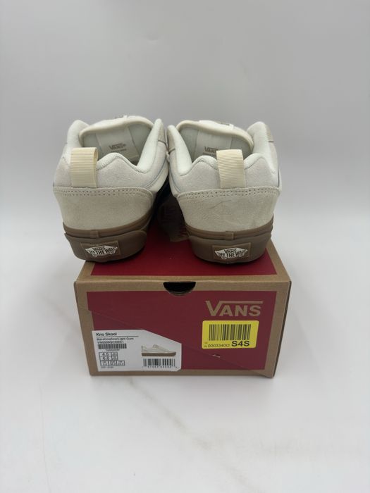 Buty Sportowe Trampki Vans Old Skool kremowe nowe  KNU skool 36
