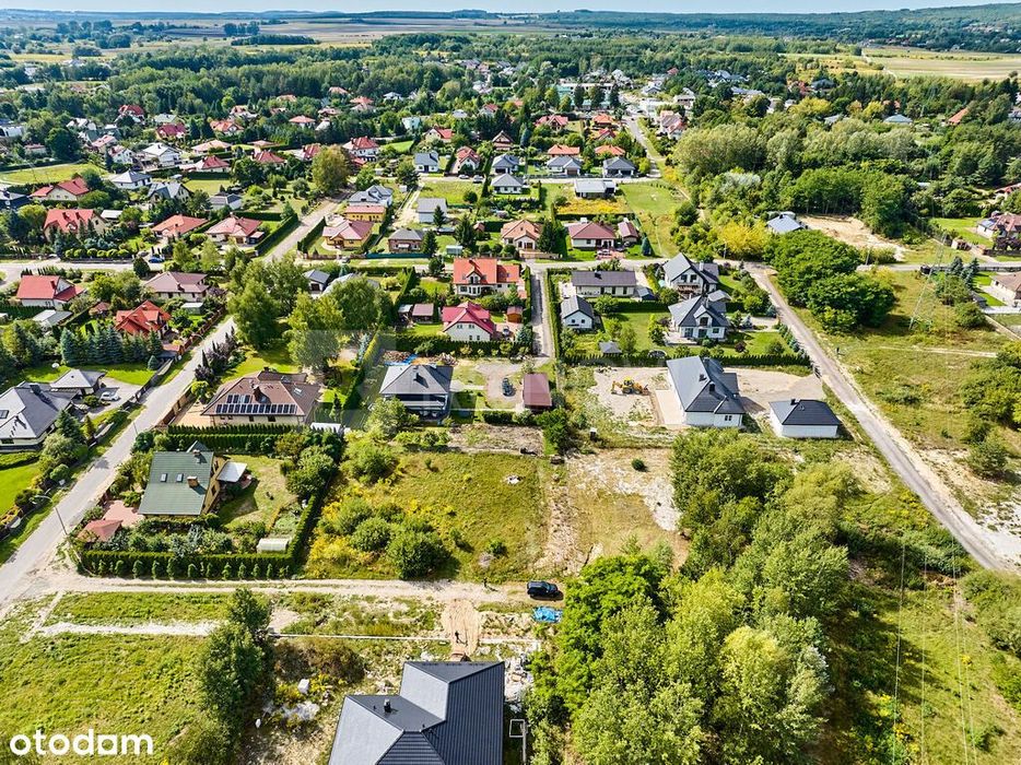 Działka budowlana Chełm z projektem 9,28 A. media - Widok 5