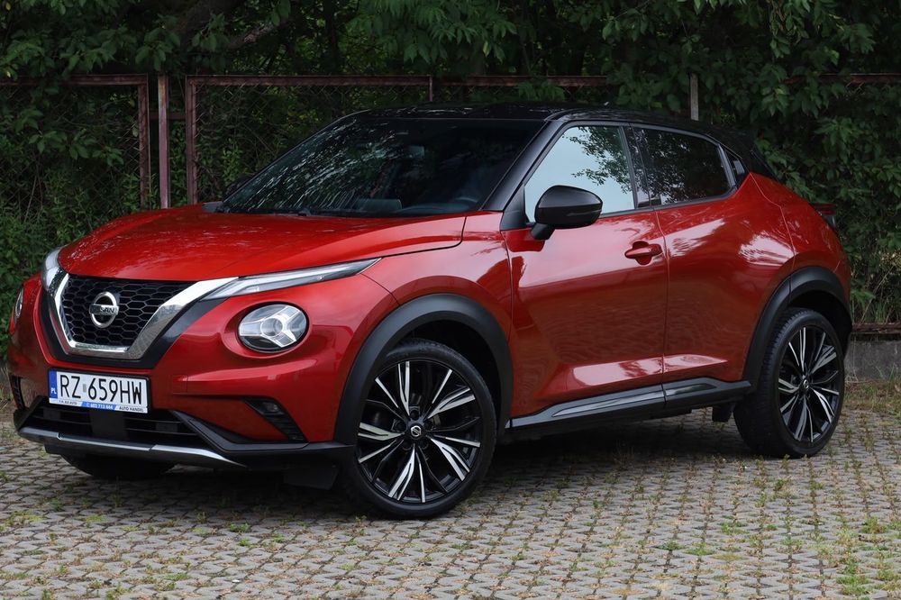 Nissan Juke 1.0 114KM BEZWYPADKOWY serwisowany,  bogata wersja